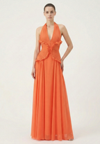 FLORENCE – Halter Maxi Dress – 3382