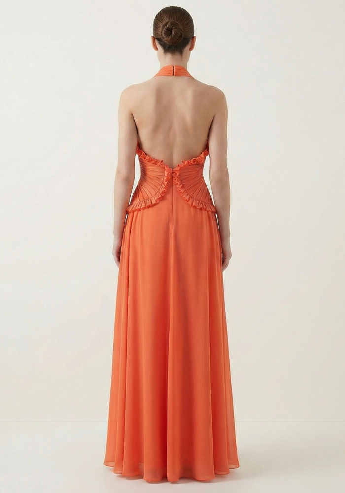 FLORENCE – Halter Maxi Dress – 3382