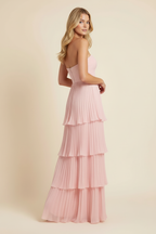 MARBELLA – Strapless Tiered Maxi Dress – 4659