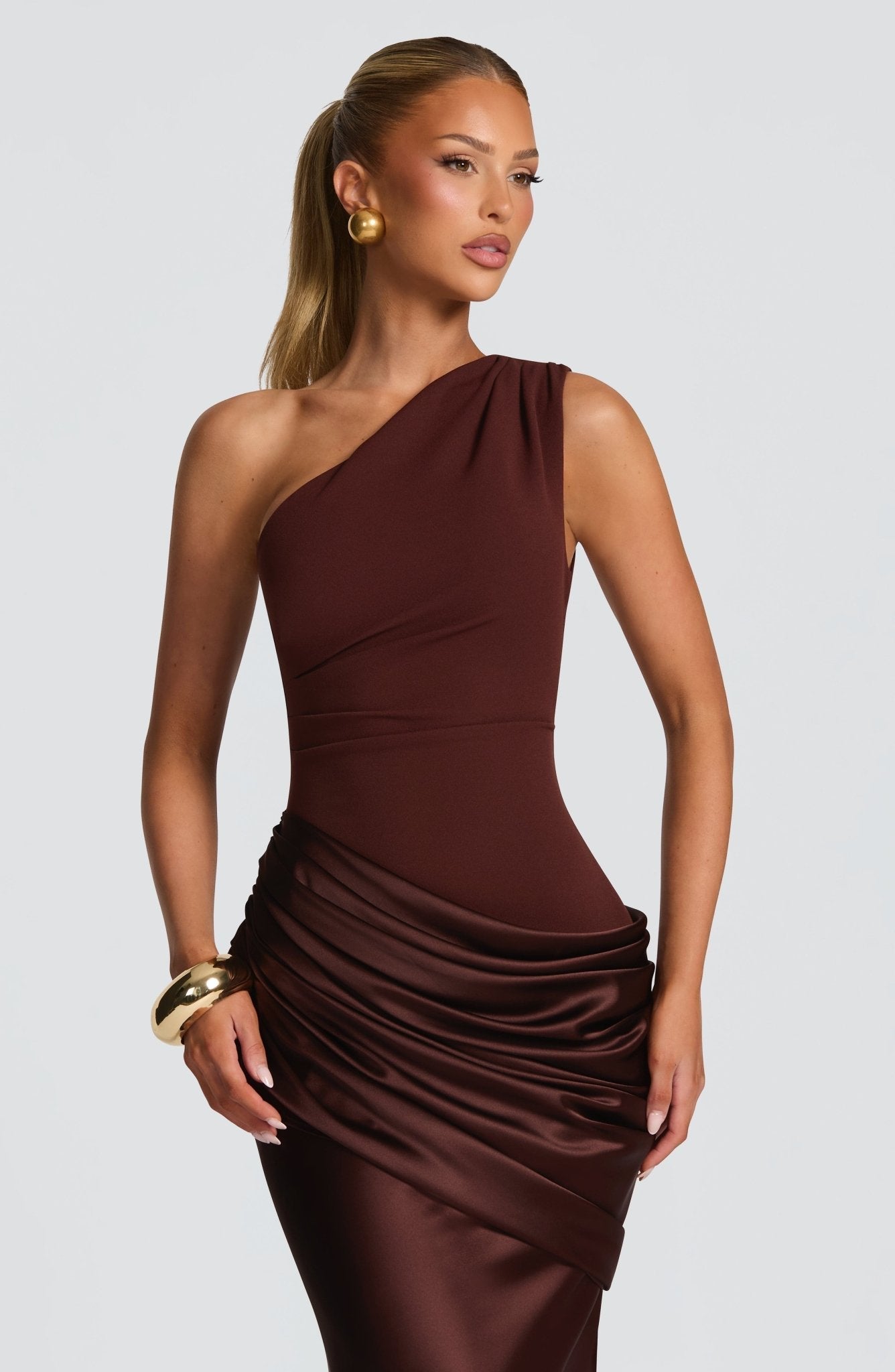 MARBELLA – One-Shoulder Maxi Dress – 4226