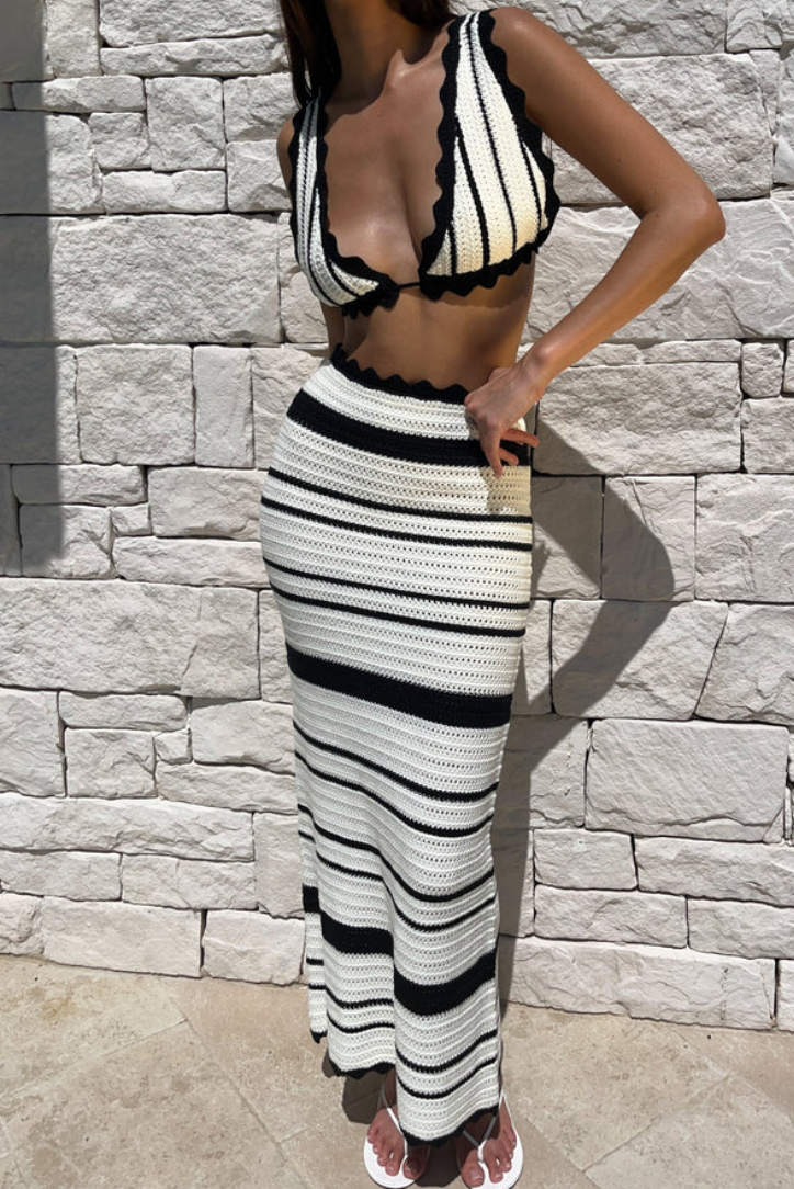 NAPLES – Crochet Two-Piece Set – 1034