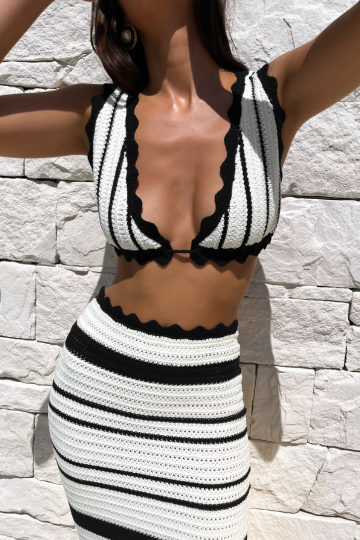 NAPLES – Crochet Two-Piece Set – 1034