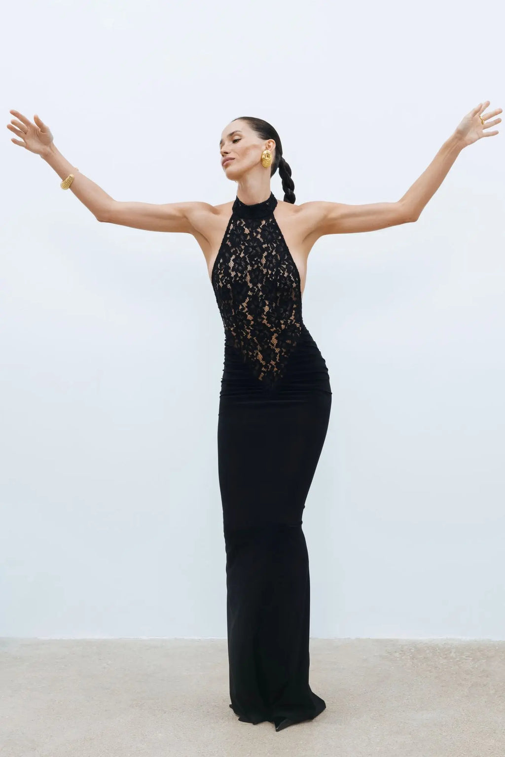 POSITANO – Sleeveless Bodycon Dress – 3622