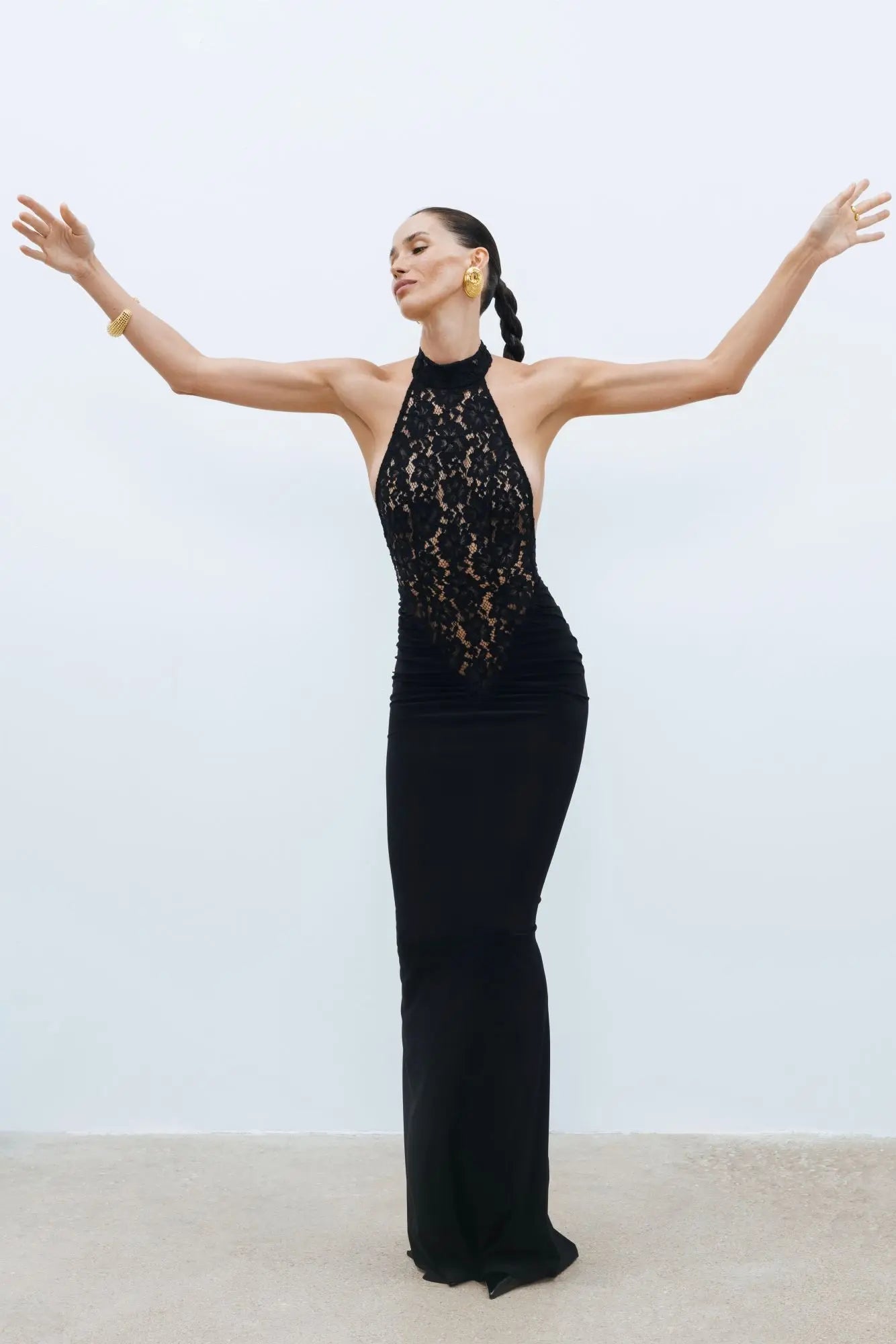 POSITANO – Sleeveless Bodycon Dress – 3622