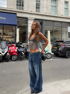 FLORENCE – Sequin Camisole Top – 8886