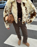 BRUGES – Cow Print Jacket – 6524