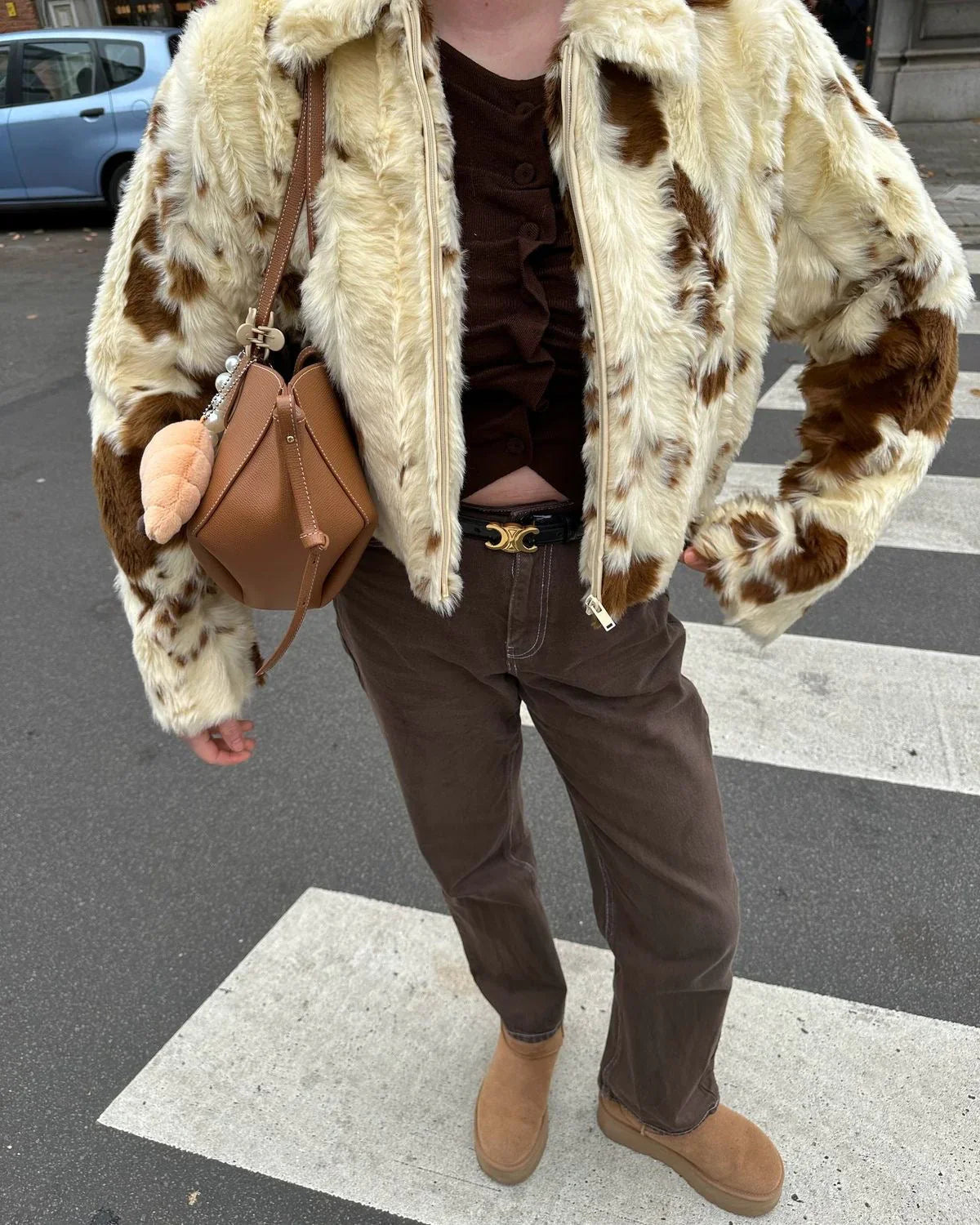 BRUGES – Cow Print Jacket – 6524