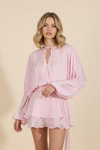AMALFI – Satin Mini Dress – 9345