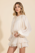 AMALFI – Satin Mini Dress – 9345