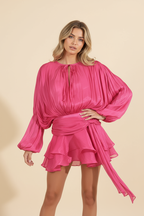 AMALFI – Satin Mini Dress – 9345