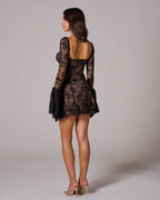 BARCELONA – Romantic Lace Mini Dress – 7550