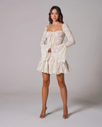 BARCELONA – Romantic Lace Mini Dress – 7550