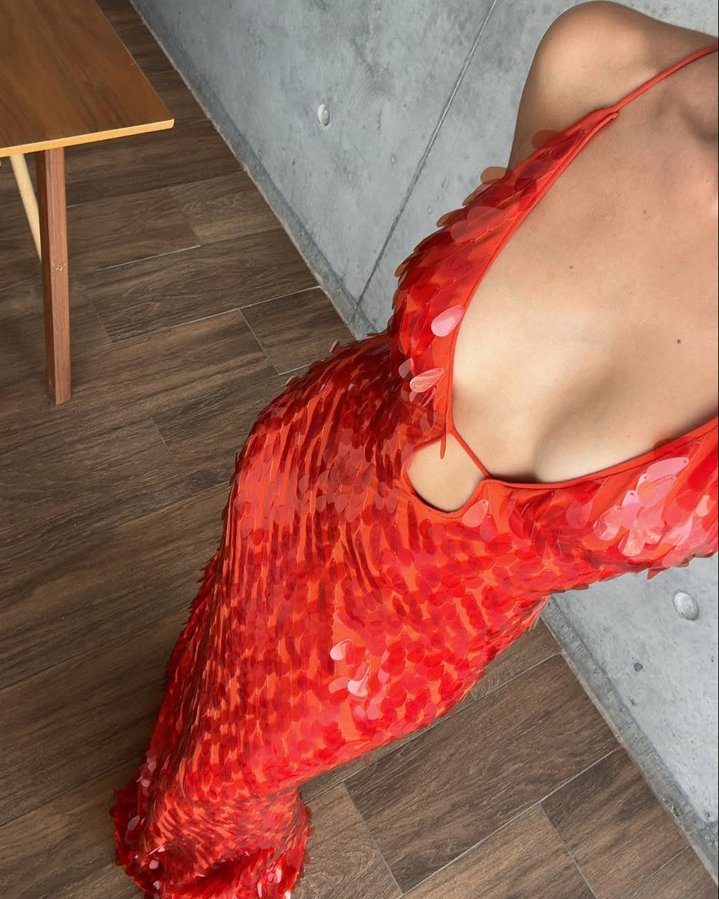 MONTPELLIER – Sleeveless Sparkly Maxi Dress – 9932