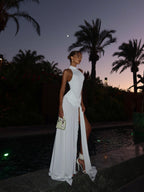 PALMA – High-Neck Maxi Dress – 8388