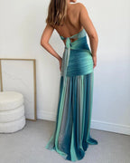 DUBROVNIK – Strapless Maxi Dress – 8803