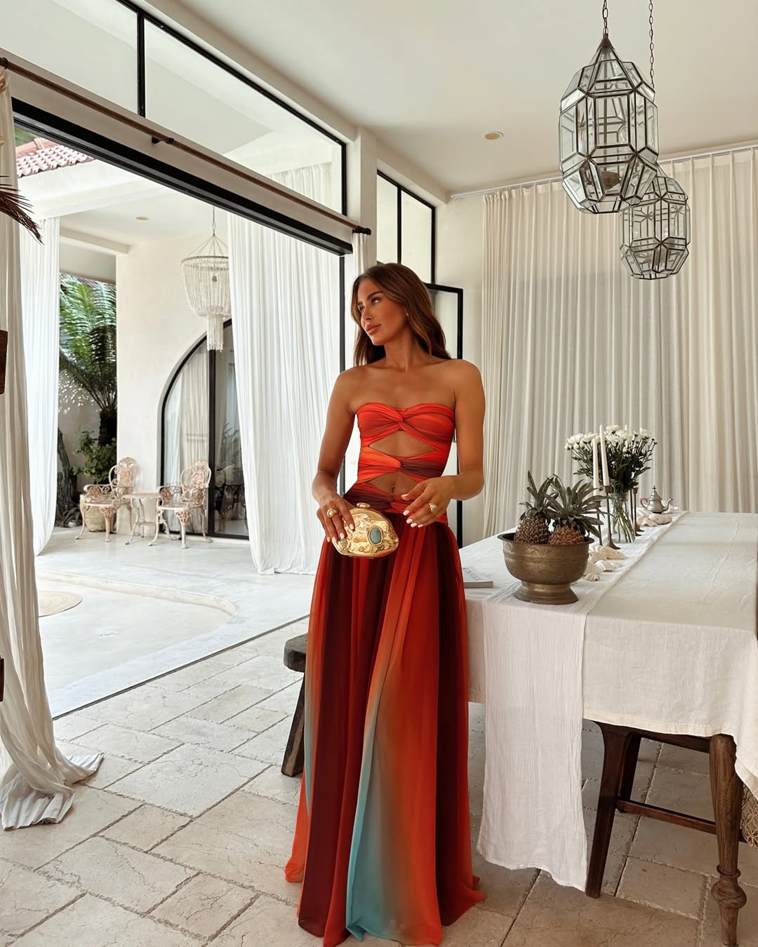 DUBROVNIK – Strapless Maxi Dress – 8803