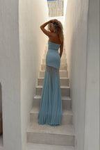 MONACO – Strapless Maxi Dress – 2384