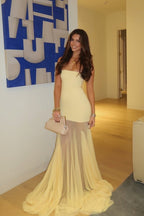 MONACO – Strapless Maxi Dress – 2384