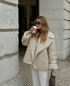 SALZBURG – Oversized Sherpa Jacket – 4333