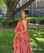 MILAN – Layered Ruffle Maxi Dress – 1580