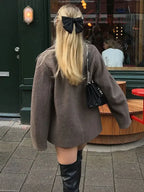 BERN – Oversized Double-Breasted Coat – 3100