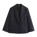 MILAN – Striped Blazer – 039 – Broadcloth