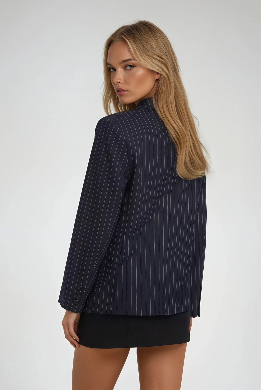 MILAN – Striped Blazer – 039 – Broadcloth