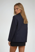 MILAN – Striped Blazer – 039 – Broadcloth