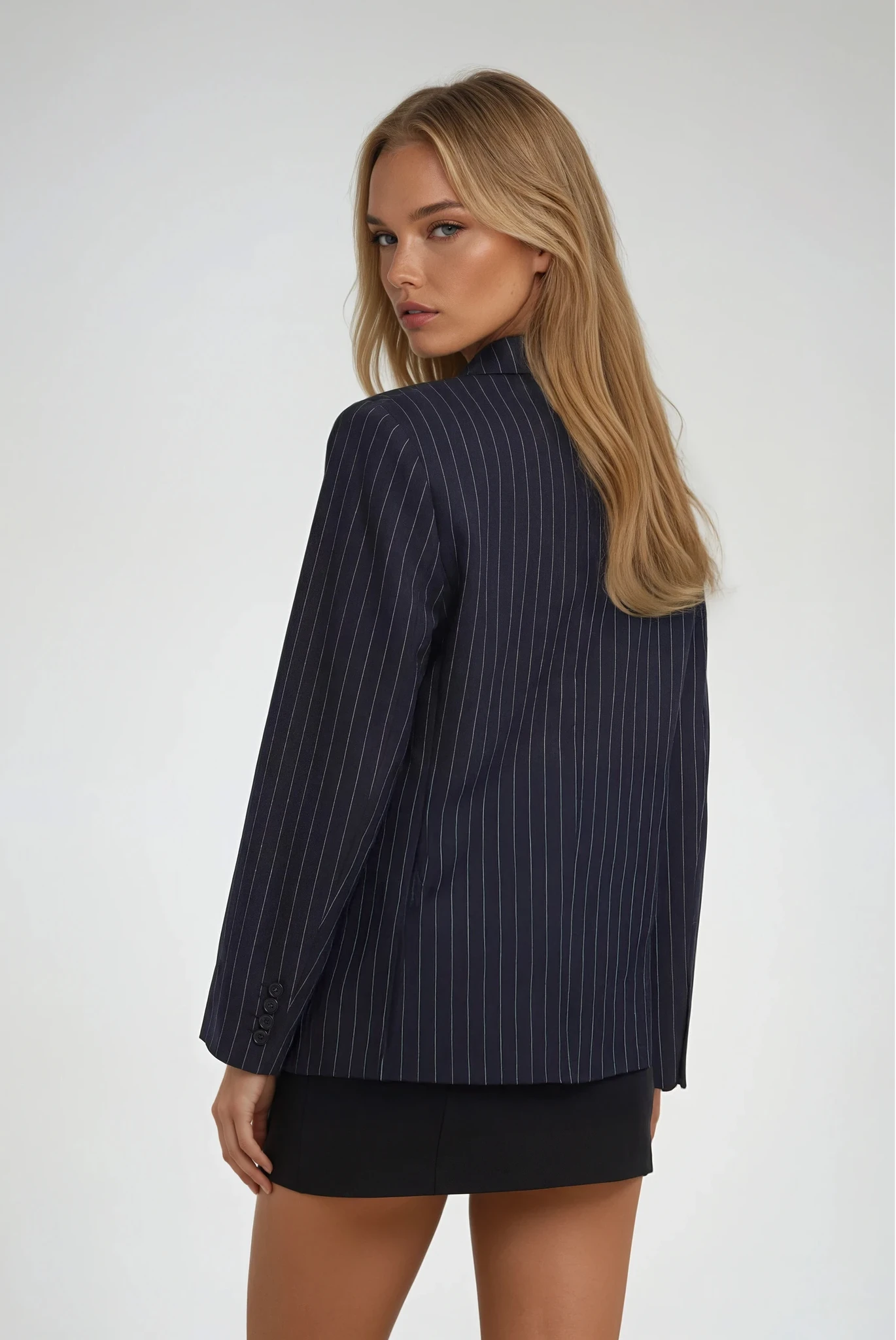 MILAN – Striped Blazer – 039 – Broadcloth