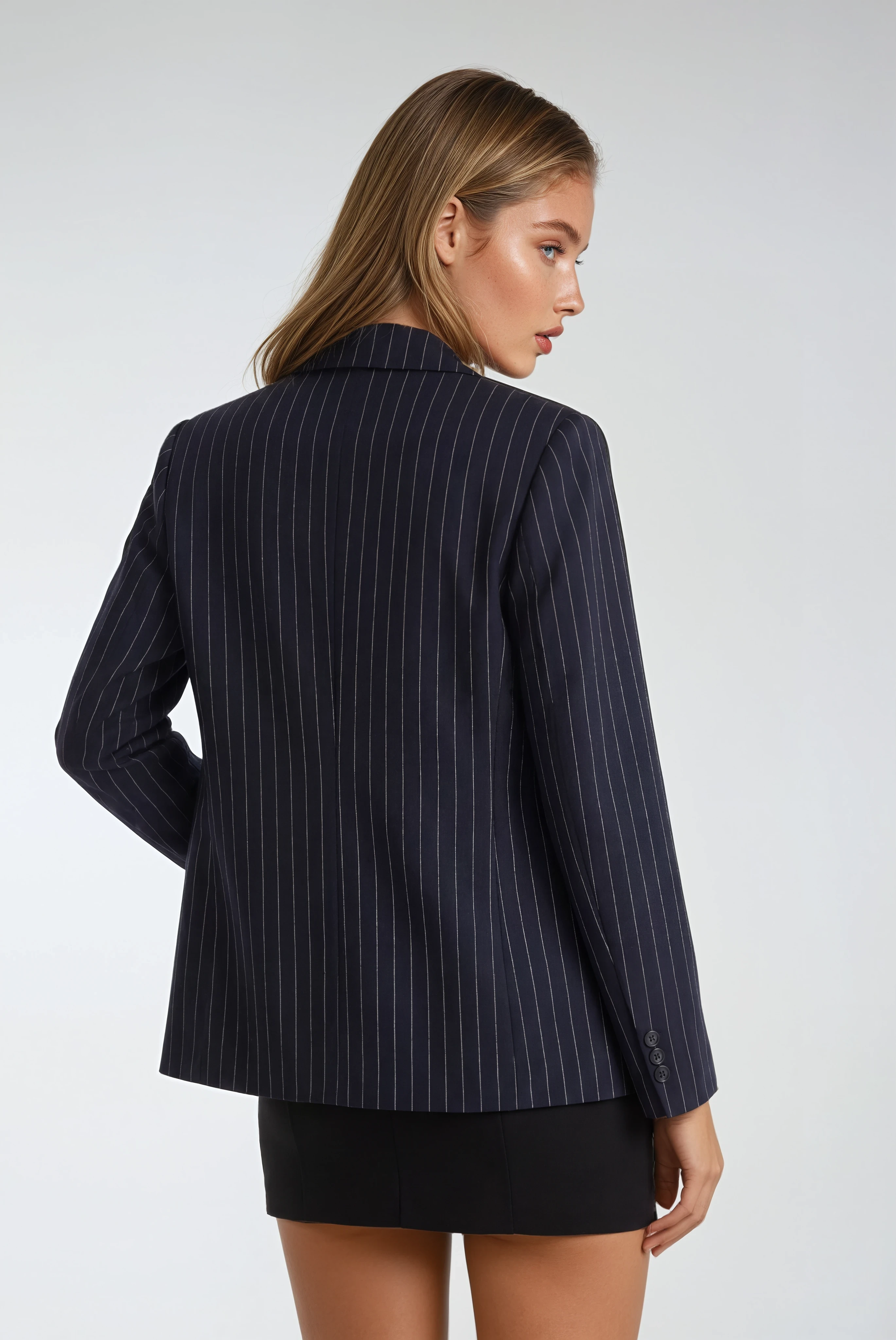 MILAN – Striped Blazer – 039 – Broadcloth