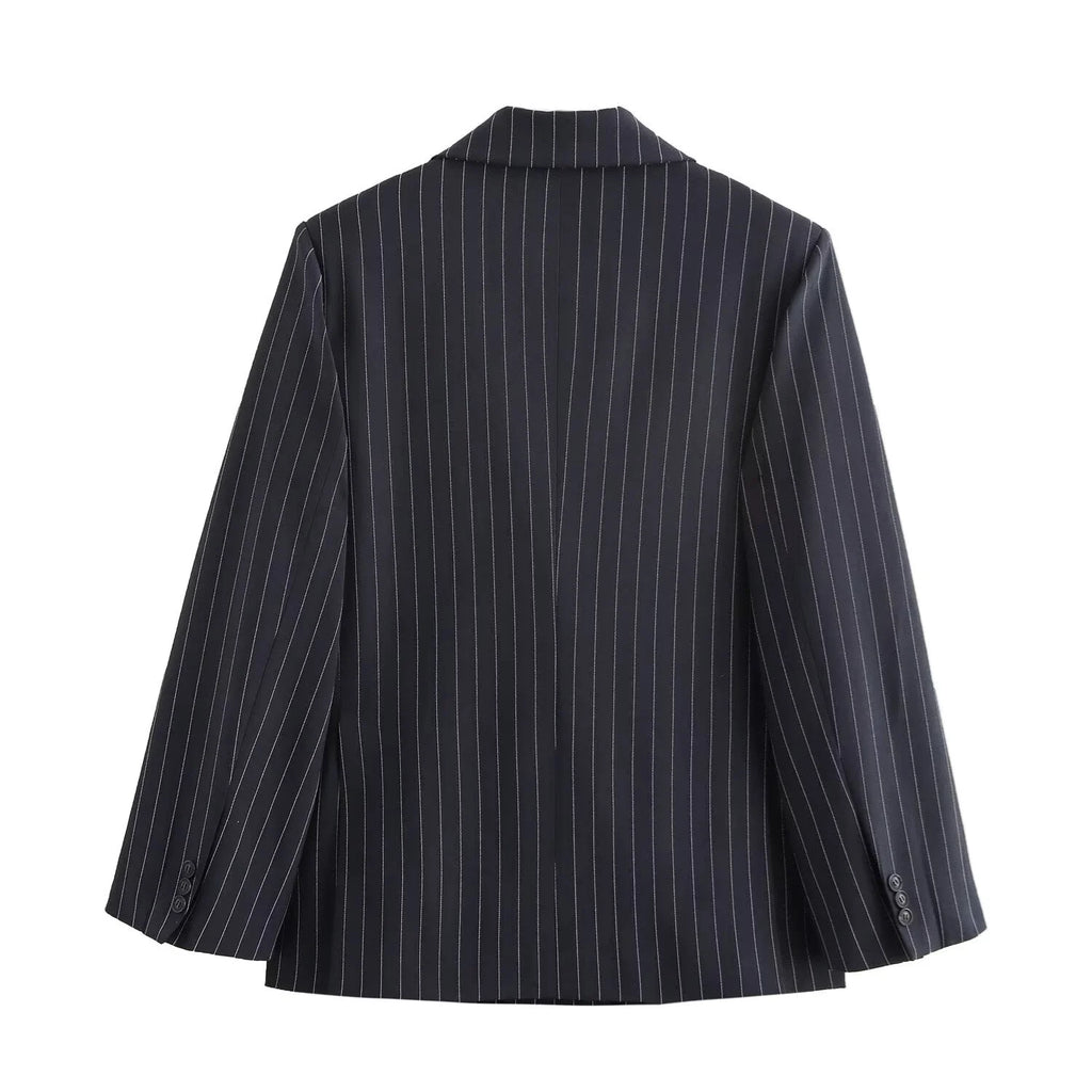 MILAN – Striped Blazer – 039 – Broadcloth