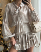 MARSEILLE – Flowy Mini Dress – 9059