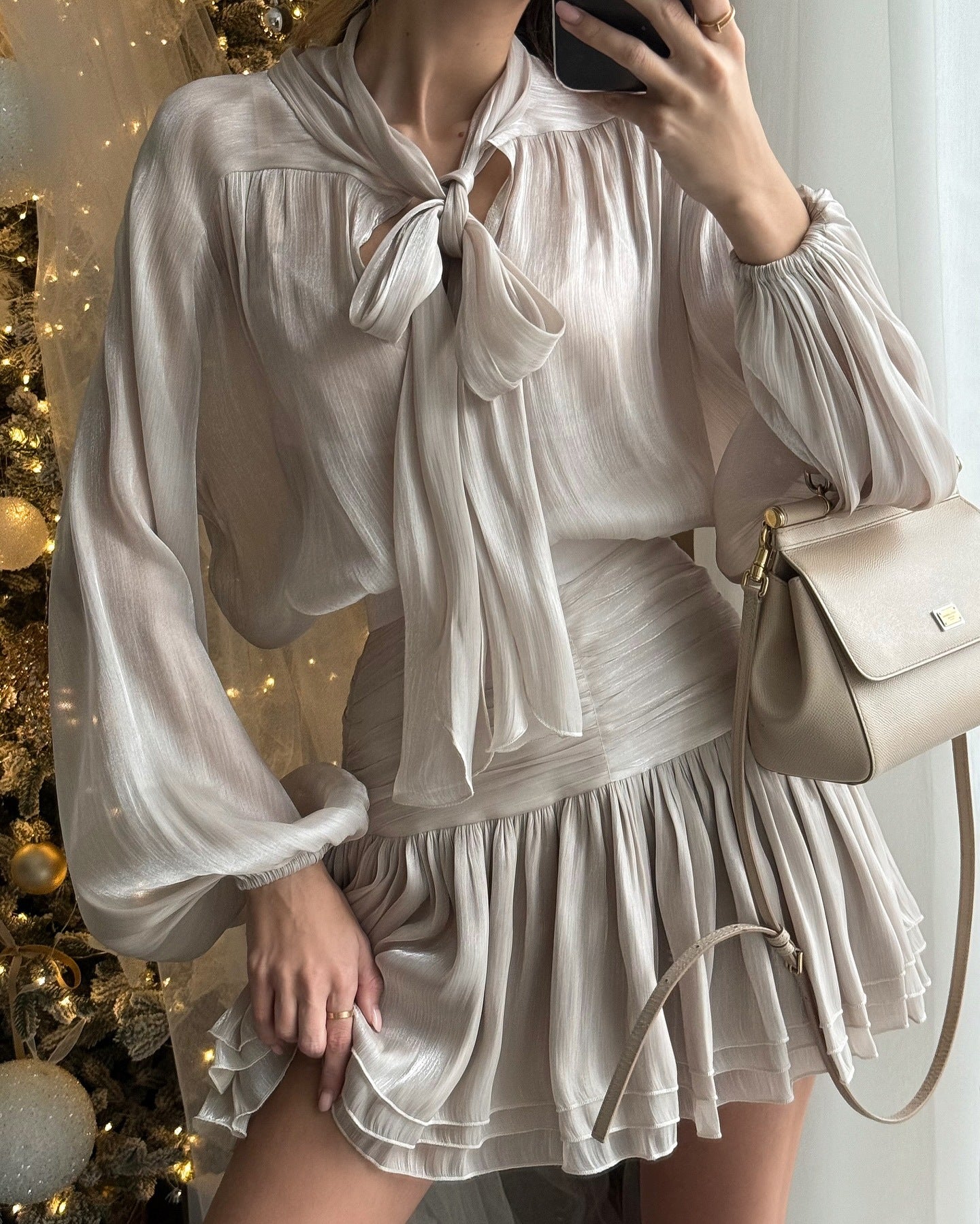 MARSEILLE – Flowy Mini Dress – 9059