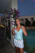 PALERMO – Sequin Halter Top – 6796