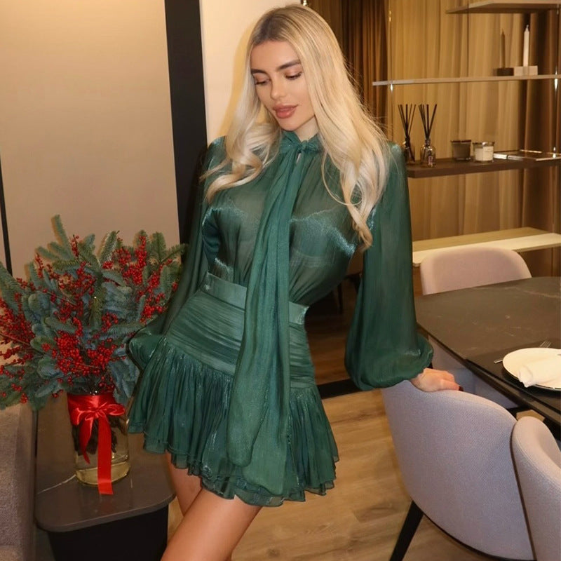 MARSEILLE – Flowy Mini Dress – 9059