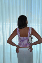 PALERMO – Sequin Halter Top – 6796