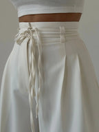 VALENCIA – Veter Hoge Taille Rechte Broek – 2186