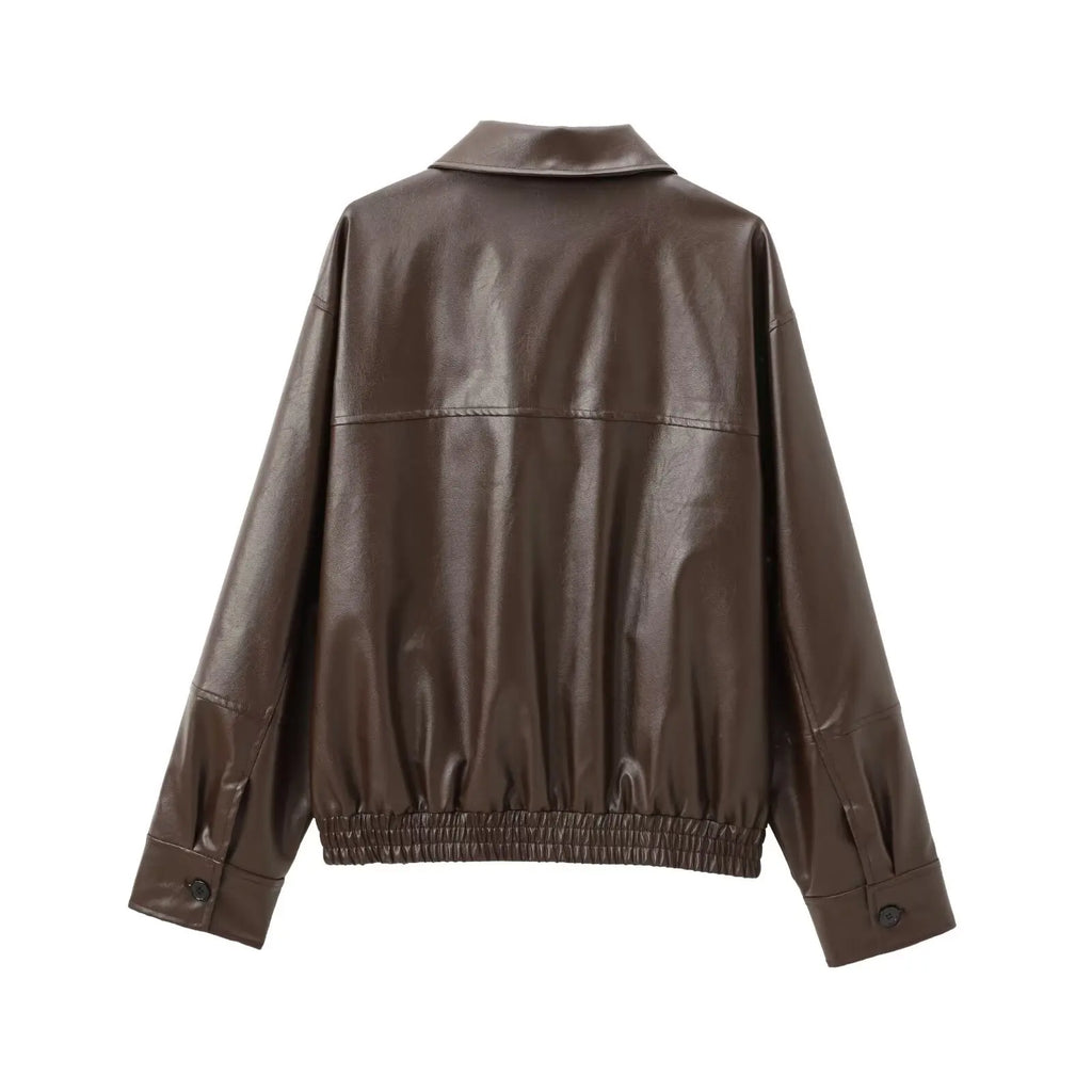 COPENHAGEN – Retro Jacket – 210 –Vegan Leather