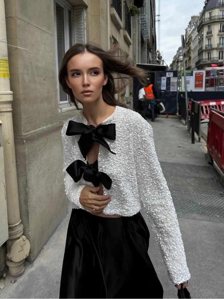 BERN – Glitter Bow Top – 7723