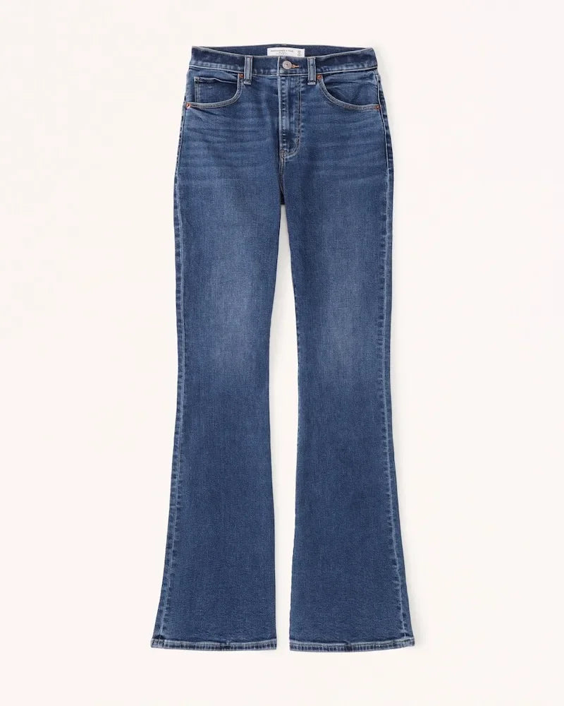 PARIS- Stretch Flare Jeans — Ultra High Rise