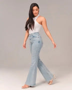 PARIS- Stretch Flare Jeans — Ultra High Rise