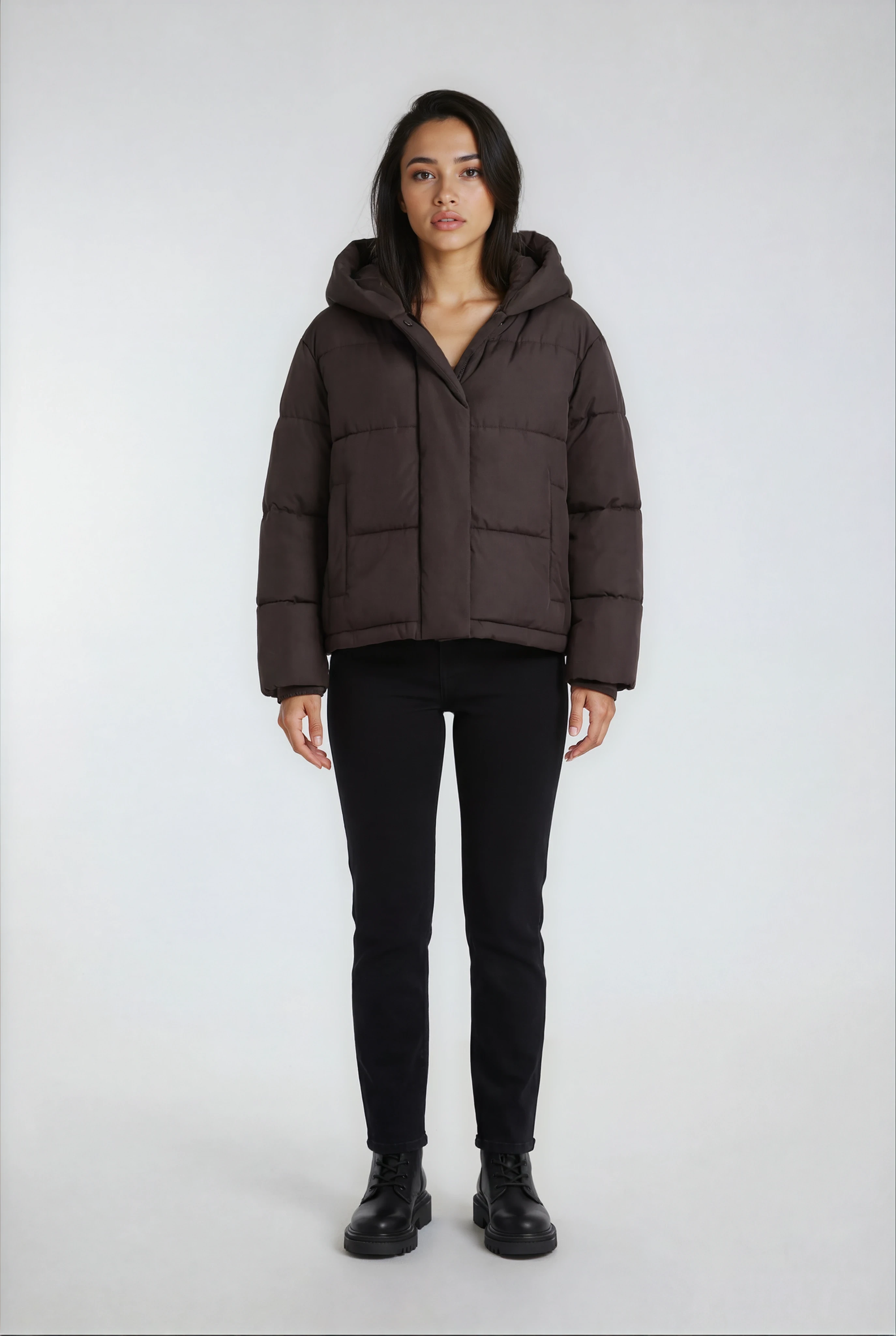 HELSINKI – Hooded Quilted Jacket – 358