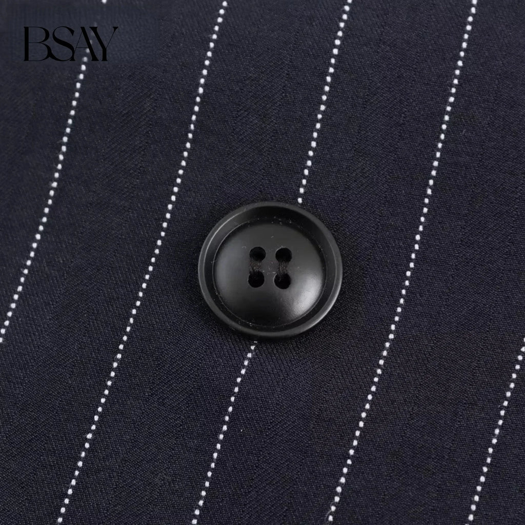 MILAN – Striped Blazer – 039 – Broadcloth