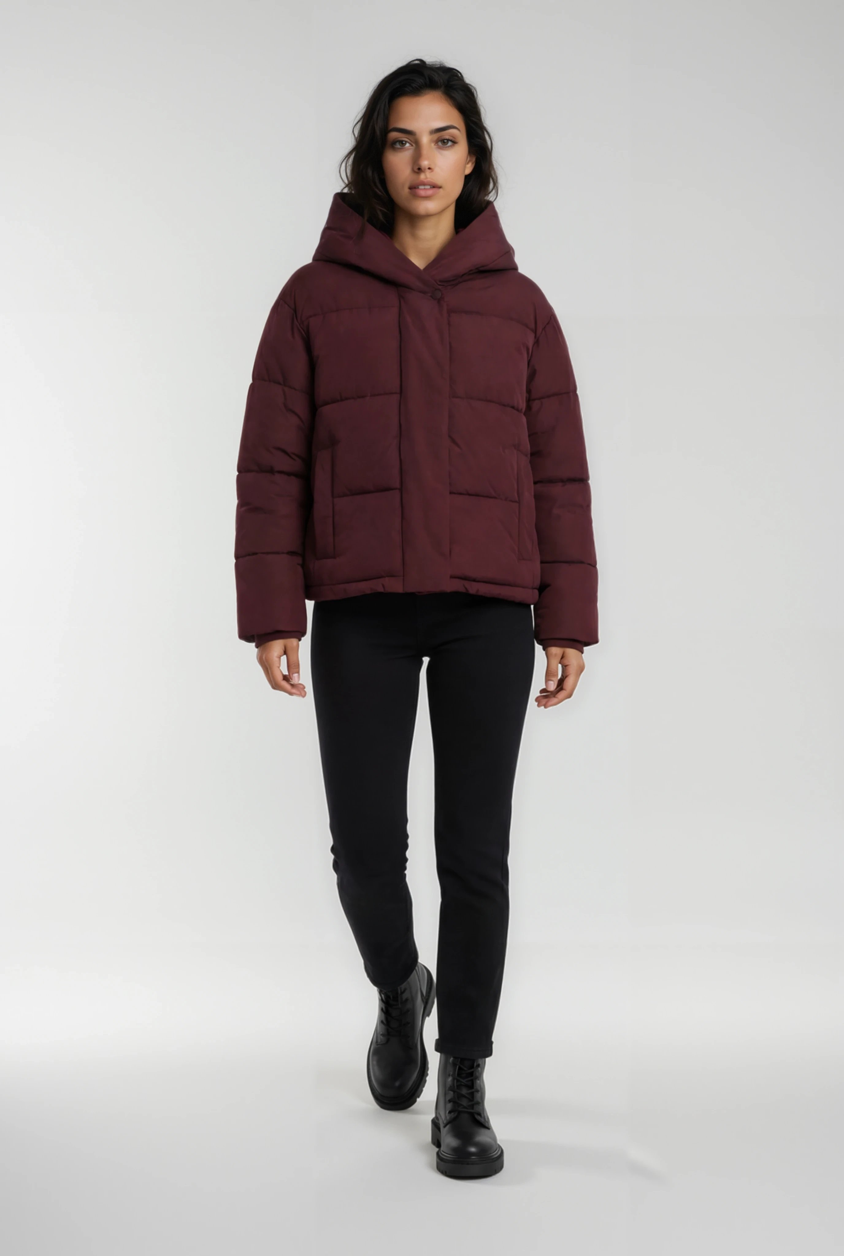 HELSINKI – Hooded Quilted Jacket – 358