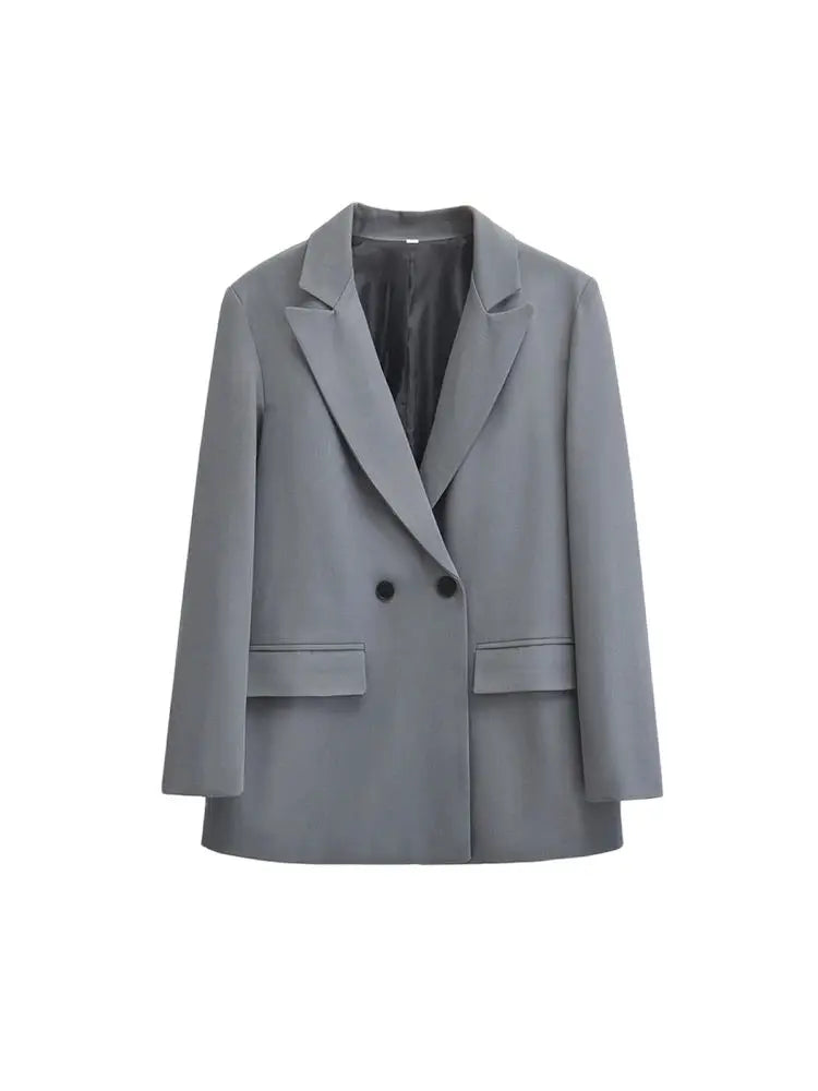 MILAN – Double Breasted Blazer Coat – 118