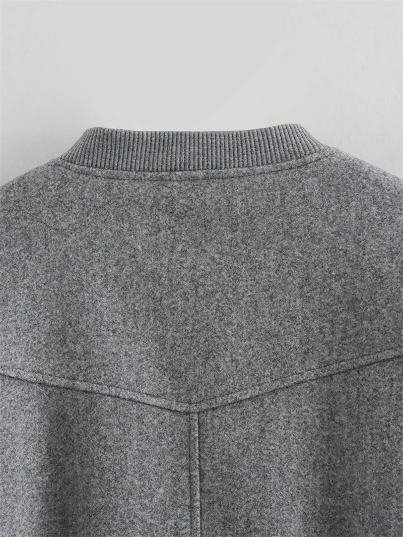 MUNICH – Cropped Tweed Bomber – 049