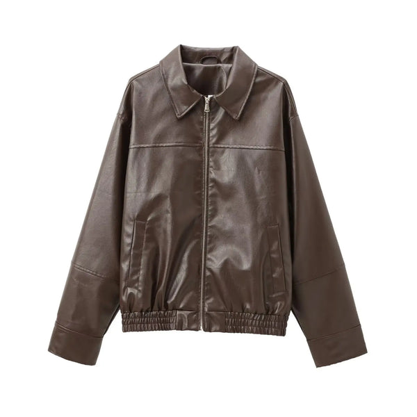 COPENHAGEN – Retro Jacket – 210 –Vegan Leather
