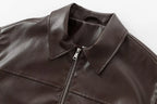 COPENHAGEN – Retro Jacket – 210 –Vegan Leather