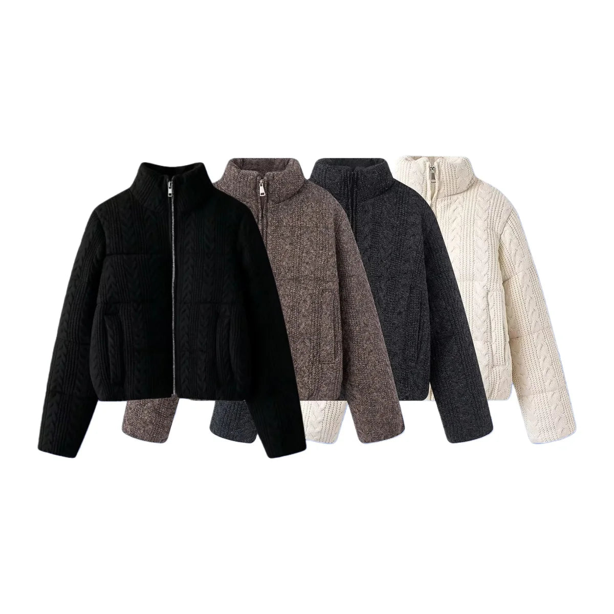 TALLINN – Knit Weave Puffer – 512