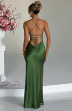 RHODES – Spaghetti Strap Maxi Dress – 3255